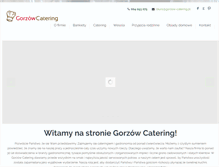 Tablet Screenshot of gorzow-catering.pl